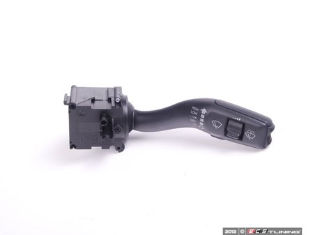 ES#388075 - 4E0953503F4PK - Windshield Wiper / On-Board Computer Switch - Satin Black - Right side steering column stalk switch - Genuine Volkswagen Audi - Audi