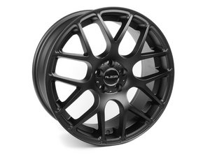 ES#2713036 - 349A-8 - 18" Style 349 Wheels - Set Of Four - 18"x8" ET35 5x112 - Matte Black - Alzor - Audi Volkswagen