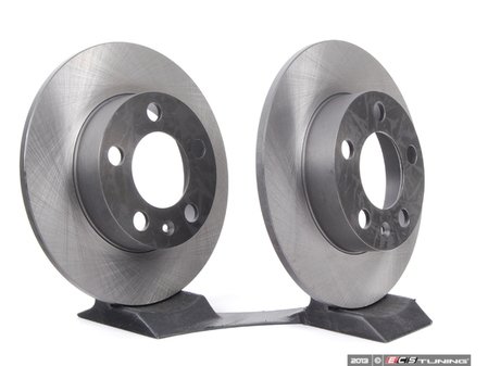 ES#5201 - 1J0615601PKT3 - Rear Brake Rotors - Pair (232x9) - (NO LONGER AVAILABLE) - Quality aftermarket brake components. - OP Parts - 