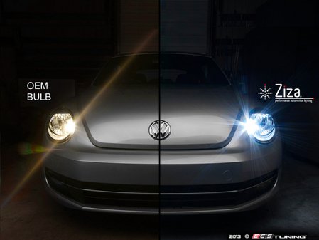 ES#2652107 - 003214ZIZ01KT - LED Daytime Running Lights - Pair - Take your ride from ordinary to extraordinary in minutes with bright white LEDs from ZiZa - ZiZa - Volkswagen