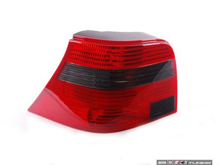 ES#313999 - 1J6945095AC - GTI Tail Light - Left - (NO LONGER AVAILABLE) - US-Spec GTI tail light with smoked turn signal lens - Genuine Volkswagen Audi - 