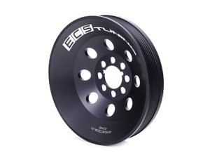 ES#3084 - 001551ECS01A-01 - Lightweight Crank Pulley - Black - (NO LONGER AVAILABLE) - NOT an under drive pulley, reduces rotational mass of stock pulley system. - ECS - 