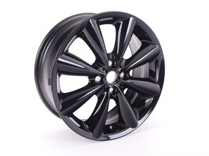 ES#2101919 - 36116791931 - R121 MINI Conical Spoke Wheel 17" (4x100) Black - Priced Each - 17 x 7J ET:48 - Genuine MINI - MINI