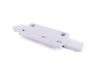 ES#74437 - 51117043433 - License Plate Cover - Primed - Mounts to the front bumper center section - Genuine MINI - MINI