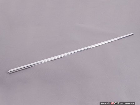 ES#90968 - 51221944233 - rear Door trim - Left - Chrome door trim that mounts just under the window - Genuine BMW - BMW