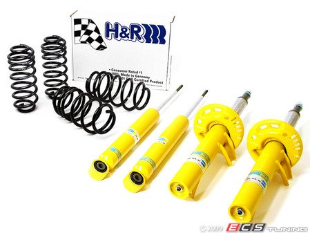 ES#6218 - 54752BsC - H&R Sport Spring & Bilstein Sport Shocks Combo - Average lowering 2006-2007(1.5"F & 1.4"R) 2008+(0.9"F & 0.8"R) - Assembled By ECS - Volkswagen
