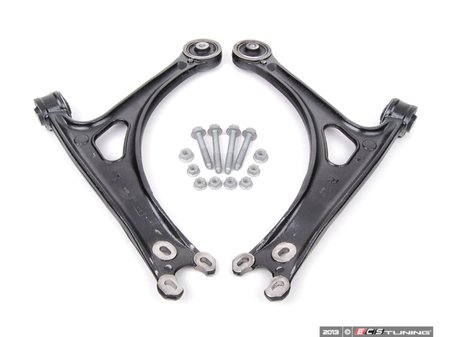 ES#2710831 - 8N0407152DKT - Complete Front Control Arm Kit - Includes new control arms with hardware. Does not include ball joint. - Assembled By ECS - Volkswagen