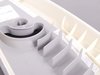 ES#111452 - 51437006845 - "B" Pillar Trim - Upper Left - Hellgrau/Light Gray, located center of vehicle, where upper seat belt mount attaches - Genuine BMW - BMW