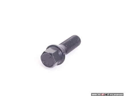 ES#2702397 - C17D35-ZNNITT - Conical Seat Wheel Bolt - 14x1.5x35mm - Priced Each - Black zinc coated wheel bolts made with aftermarket wheels in mind - ECS - Audi BMW Volkswagen Mercedes Benz