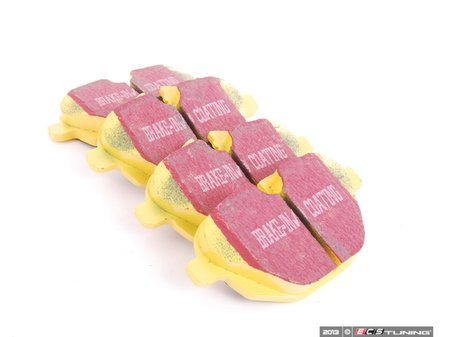 ES#2619742 - DP42047R - Rear YellowStuff Performance Brake Pad Set - EBC's premium sport street pad that offers high friction levels and heat fade resistance - EBC - BMW