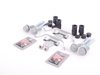 ES#2682254 - 34111157041KT3 - Front Pad And Rotor Installation Kit - Includes everything to install new front brakes including guide bolts and bushings - Assembled By ECS - BMW