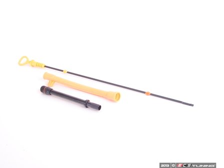 ES#2696031 - 06A103663C - Dipstick Replacement Kit - Replace your aged components: Dipstick, funnel, and tube included in this kit - Assembled By ECS - Volkswagen