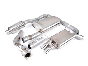ES#2167913 - FE100043 - 3" RSC Turbo-Back Exhaust System, 3" Fully Polished Dual Exhaust Tip - (NO LONGER AVAILABLE) - Give your turbocharged engine better air flow and sound with a new exhaust - APR - 