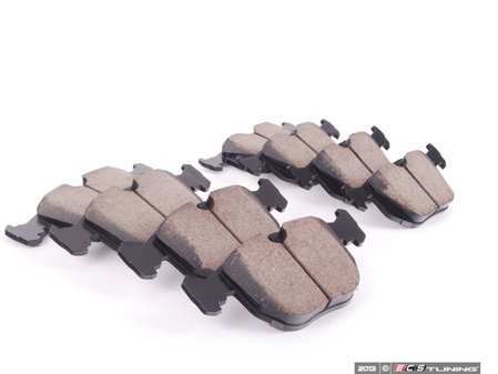 ES#2695560 - EUR681KT1 - Front & Rear Euro Ceramic Brake Pad Kit - Offers excellent pedal feedback, low dust, and smooth initial bite. A favorite among BMW enthusiasts. - Akebono - BMW