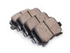 ES#2681194 - 4F0615601EKT6 - Rear Brake Service Kit - Featuring Zimmermann Rotors and ECS DD23 "Daily Driver" Ceramic Brake Pads - Assembled By ECS - Audi