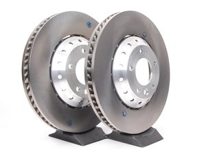 ES#2515732 - 95835140350KT - Front Brake Rotors - Pair (390x38) - Restore the stopping power in your vehicle. - Genuine Porsche - Porsche