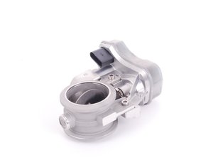 ES#2861014 - 1K0253691J - Exhaust Flapper Motor - Flapper motor located between the catalytic converters - Genuine Volkswagen Audi - Volkswagen