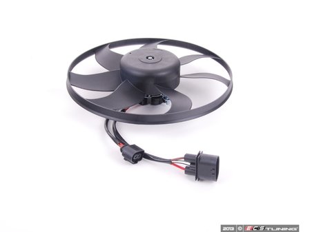 ES#2580610 - 1K0959455EA - Auxiliary Fan Assembly - 360mm - Larger of the two fans found behind the radiator - Mahle-Behr - Volkswagen
