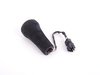 ES#46976 - 25112233140 - E30 M3 Illuminated Alcantara Shift Knob - Black with M stripes and a dogleg shift pattern - Genuine BMW - BMW