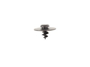 ES#337204 - 3B0061494 - "Short" Round Floor Mat Screws - Black - (NO LONGER AVAILABLE) - Screws into your carpet to attach round retainer floor mats, 4 screws per kit - Genuine Volkswagen Audi - 