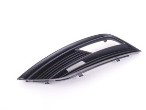 ES#2540953 - 8K0807681K01C - Fog Light Grille - Satin Black - Left - Keep your exterior looking clean - Genuine Volkswagen Audi - Audi