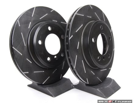 ES#523018 - USR932 - Front Ultimax USR Sport Brake Rotors - Pair (300x22) - High performance slotted rotors from EBC - EBC - BMW