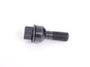 ES#4749422 - PAF004676 - Black Wheel Bolt - Priced Each - Black extended wheel bolt for vehicles with 5mm wheel spacers - 50mm shaft (35mm length under seat) - Genuine Porsche - Porsche