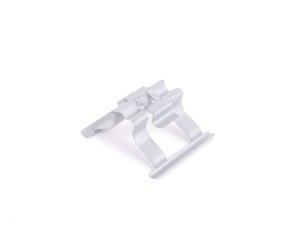ES#1446244 - 95535295910 - Rear Brake Anti rattle Spring clip - Priced Each  - Fits both left and right sides  - Genuine Porsche - Porsche