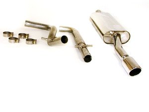 ES#5383 - CB100022 - Cat-Back Exhaust System - Fully polished 2.5" system - APR - 