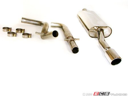ES#5383 - CB100022 - Cat-Back Exhaust System - Fully polished 2.5" system - APR - 