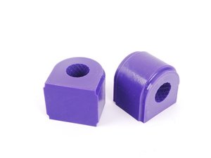 ES#2650159 - PFF3-503-20x2 - Performance Polyurethane Front Sway Bar Bushings - Stiffer bushings allow sway bars to work at their fullest potential. For 20mm front sway bars. - Powerflex - Audi