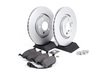ES#257413 - 1J0698040 - Front Brake Service Kit (280x22) - Featuring ECS V5 coated rotors and ECS DD23 "Daily Driver" ceramic pads. - Assembled By ECS - Volkswagen