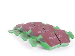 ES#520022 - DP2414 - GreenStuff Performance Brake Pad Set - Mild upgrade pad, great for an afternoon of sporty driving - EBC - BMW Porsche