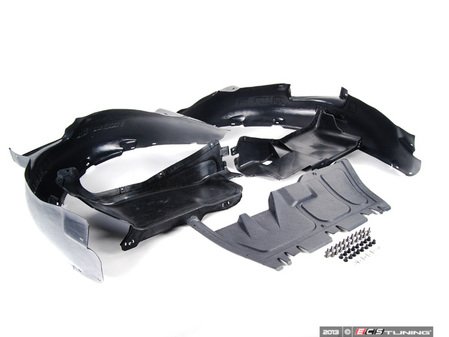 ES#2703298 - 1J0825237R - Weather Protection Package - Stage 2 - Includes belly pan, side covers, front fender liners and necessary hardware - Assembled By ECS - Volkswagen