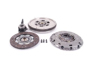ES#2537948 - 022105266lkt - Clutch Kit - Includes clutch disc, dual mass flywheel, pressure plate, throw-out bearing & hardware - Assembled By ECS - Volkswagen