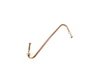 ES#372032 - 4B3611722C - Front Brake Line - Right - (NO LONGER AVAILABLE) - Hard line that connects the front brake hose to the right caliper - Genuine Volkswagen Audi - 