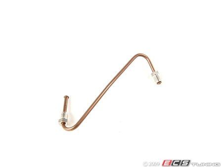ES#372032 - 4B3611722C - Front Brake Line - Right - (NO LONGER AVAILABLE) - Hard line that connects the front brake hose to the right caliper - Genuine Volkswagen Audi - 