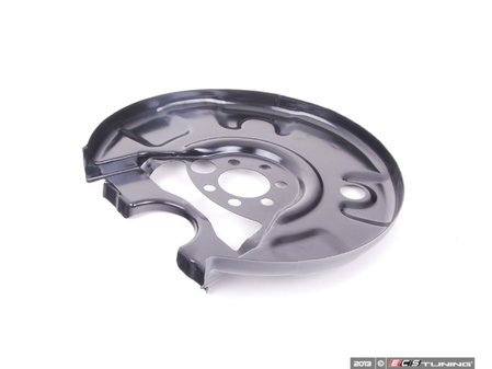 ES#295317 - 191615612B - Rear Splash Shield - Passenger - Keep water and debris off your rotors - Genuine Volkswagen Audi - Volkswagen
