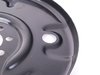 ES#295317 - 191615612B - Rear Splash Shield - Passenger - Keep water and debris off your rotors - Genuine Volkswagen Audi - Volkswagen
