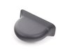 ES#253271 - 1J0803663B41 - Rear Tow Hook Cover - Black - (NO LONGER AVAILABLE) - Protective cover for the rear tow hook - Genuine Volkswagen Audi - 
