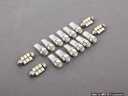 ES#2631555 - B8ARLEDINTKT - B8 A4 Avant / Allroad Master LED Interior Lighting Kit - Transform your complete interior in minutes with new LED interior bulbs from Ziza - ZiZa - Audi