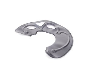 ES#2557297 - 8T0615311C - Front Dust Shield - Left - Mounted behind the front brake rotor - Genuine Volkswagen Audi - Audi