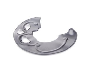 ES#2557299 - 8T0615312C - Front Dust Shield - Right - Mounted behind the front brake rotor - Genuine Volkswagen Audi - Audi
