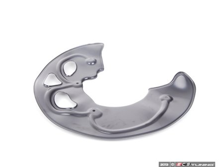 ES#2557299 - 8T0615312C - Front Dust Shield - Right - Mounted behind the front brake rotor - Genuine Volkswagen Audi - Audi