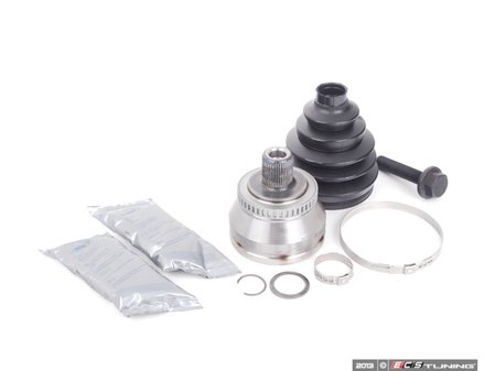 ES#2623187 - 8E0498099C - Front CV Joint Replacement Kit - Outer - Priced Each - Includes the CV joint, boot & related hardware for repair - GKN Drivetech - Audi