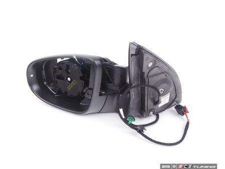 ES#1878083 - 5K0857507AD9B9 - Mirror Assembly - Left - Cap and mirror sold separately - Genuine Volkswagen Audi - Volkswagen