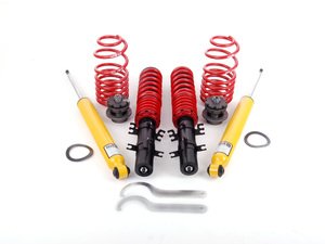ES#10959 - 39525-2 - Premium Performance Coilover Kit - Fixed Damping - Fine tune your appearance and handling with H&R's Premium Performance Coil Overs - H&R - Volkswagen
