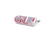 ES#5203 - 1J5853679EJGS - "GLI" Front Grille Emblem - (NO LONGER AVAILABLE) - Chrome / Red - Genuine Volkswagen Audi - 