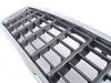 ES#7048 - 8E0807647B3SR - Center Lower Cooling Air Grille - (NO LONGER AVAILABLE) - Chrome trim ring with granite metallic bars - Genuine Volkswagen Audi - 