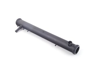 ES#4219 - 022121050 - Plastic Water Distribution Pipe - Pipe from back of water pump to thermostat housing, located under intake manifold. Commonly referred to as the crack pipe. - Genuine Volkswagen Audi - Audi Volkswagen